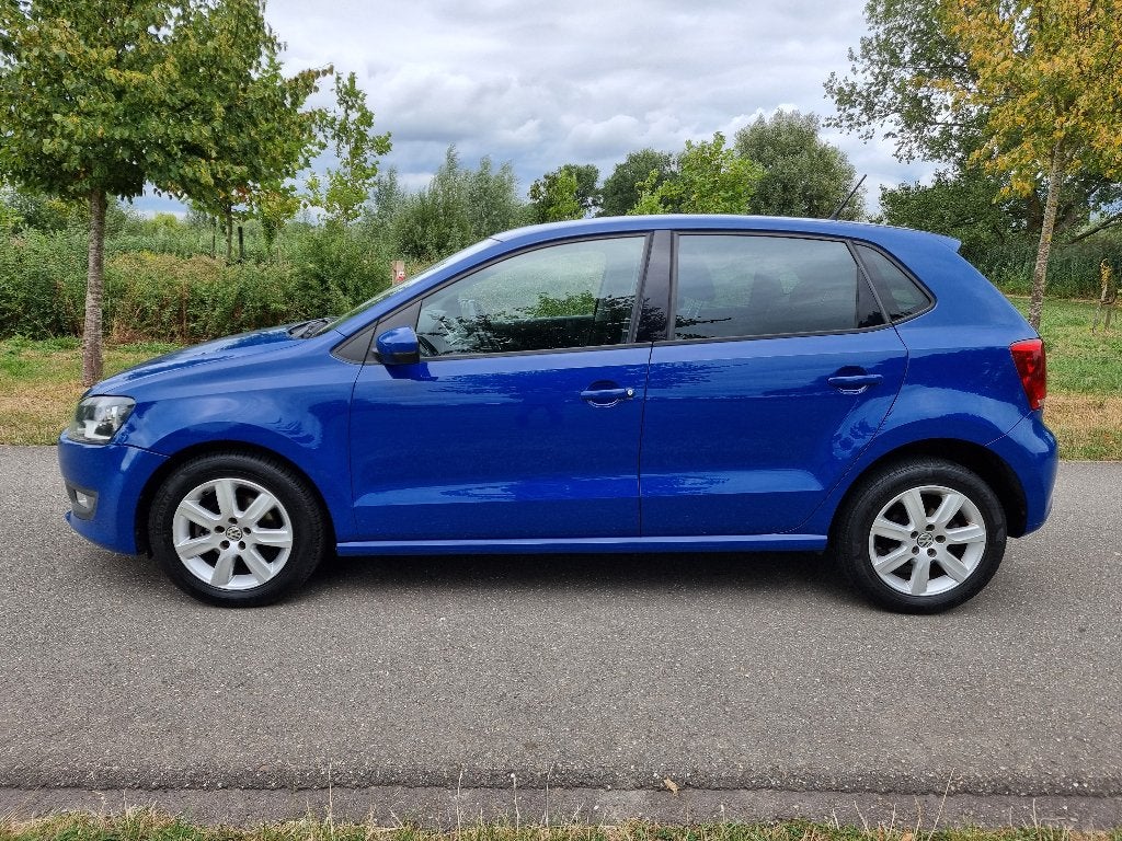 Volkswagen Polo 1.2 TSI BM Highline, airco, cruise, lmv, NAP, Voorwielaandrijving, Euro 5, Stof, 40 €/maand