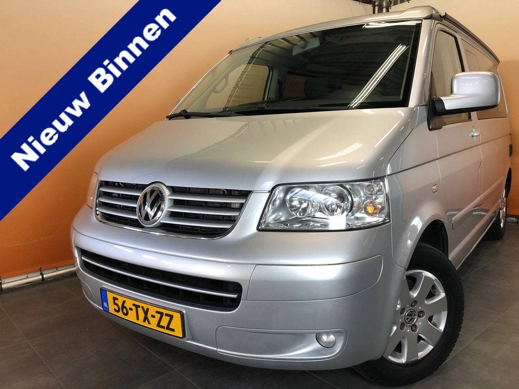 Volkswagen California zeer luxe 130 pk 2.5TDI ! apk 1/27, Buscamper of Camperbus, Volkswagen, Bedrijf, Nijverheidsweg 9
1271EA  HUIZEN, NL
