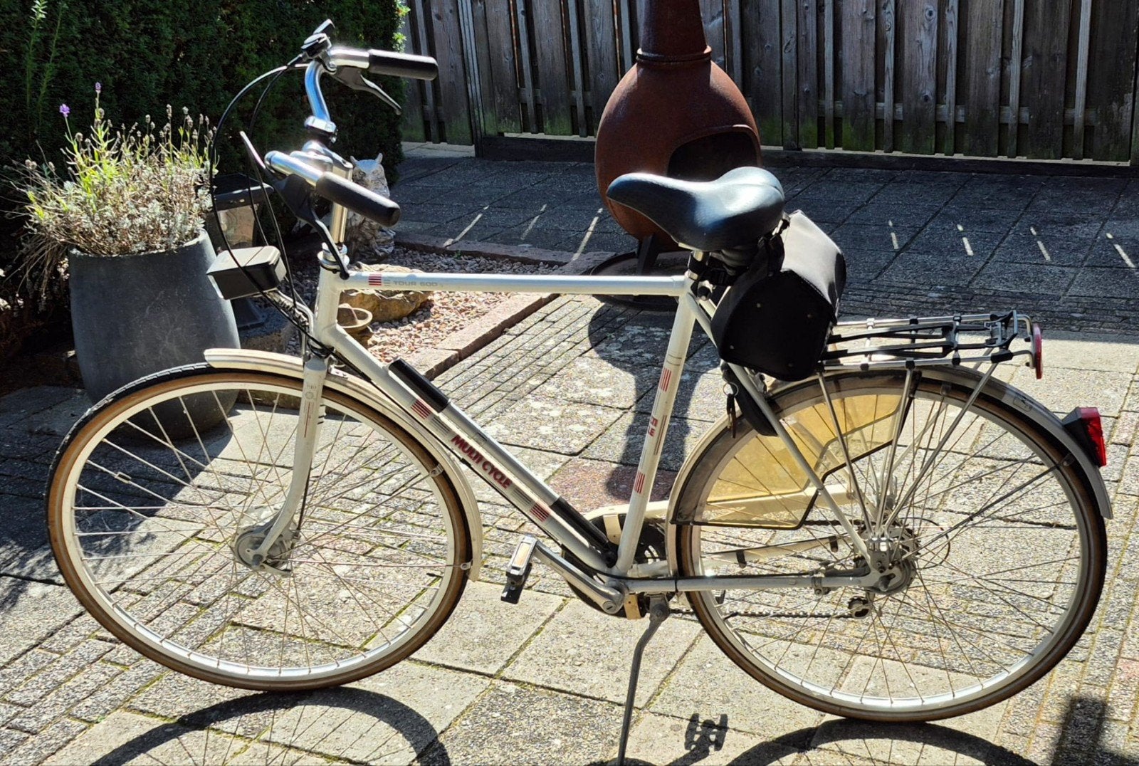 Multi Cycle fiets met 12 versnellingen en nieuw zadel, Ophalen
