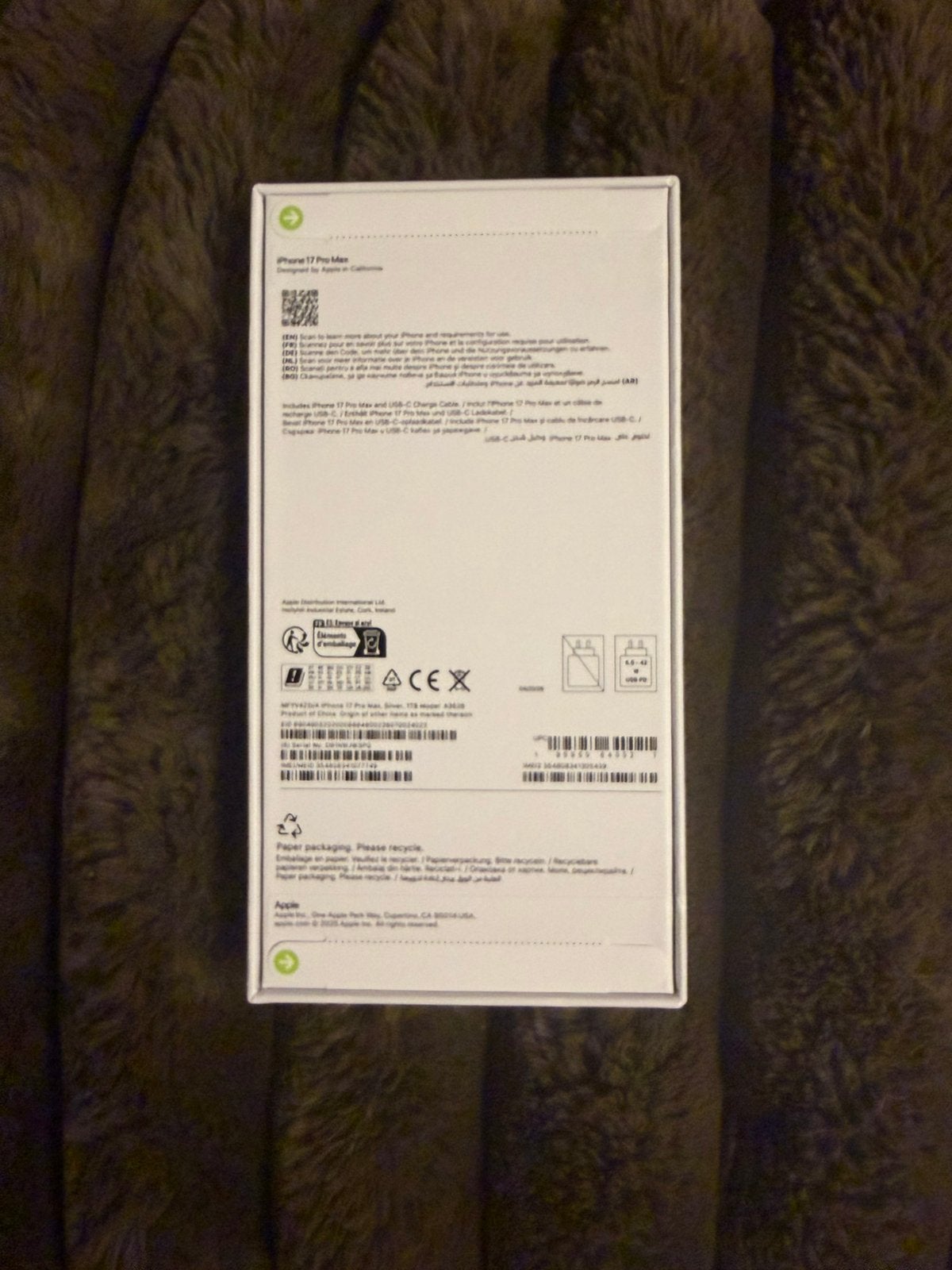 Iphone 17 pro max, Computers en Software, Apple iPads, Ophalen of Verzenden, Zo goed als nieuw