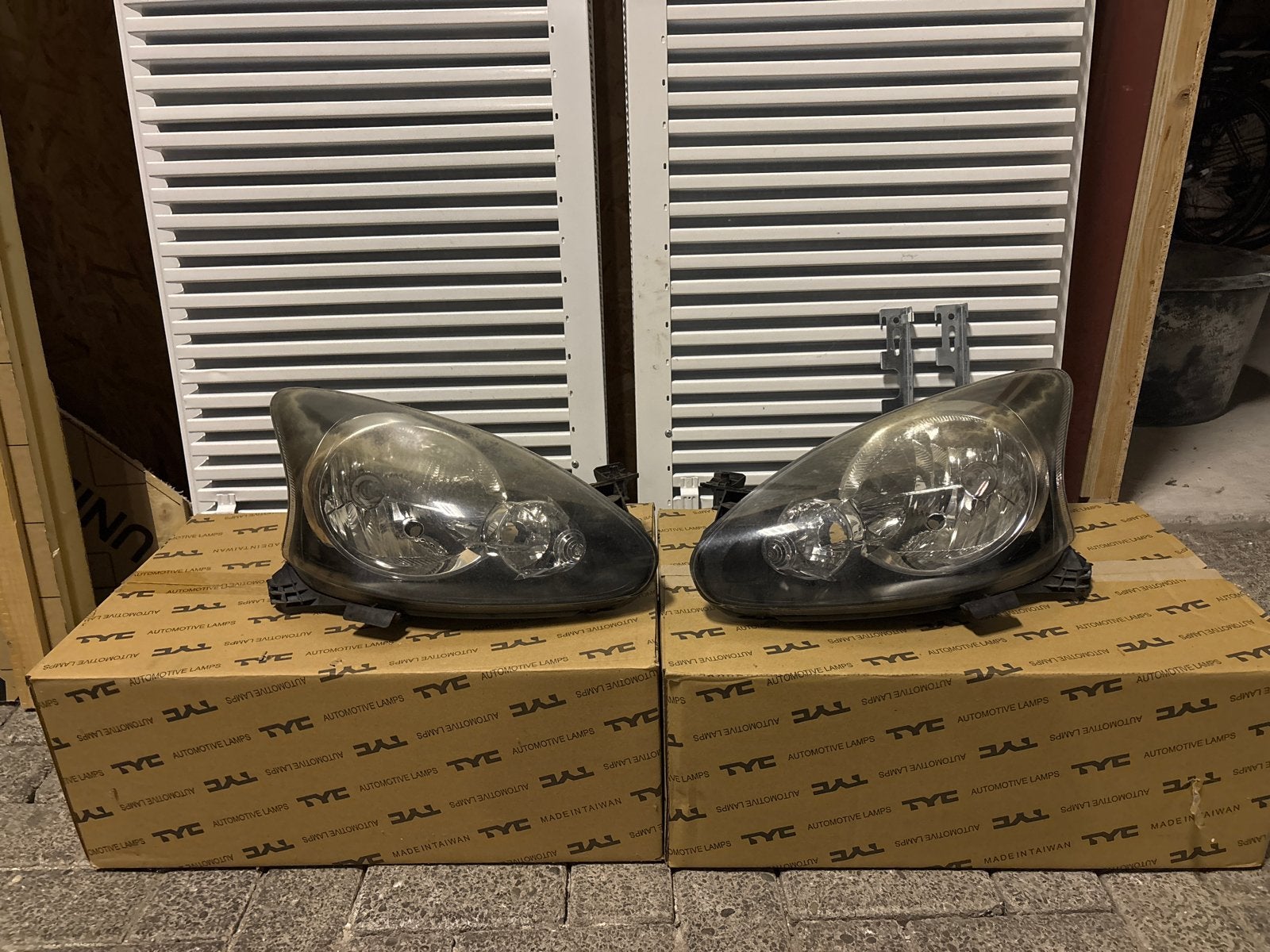 Koplampen Toyota Aygo 2009-2015Set L+R, Auto-onderdelen, Ophalen, Gebruikt, Toyota
