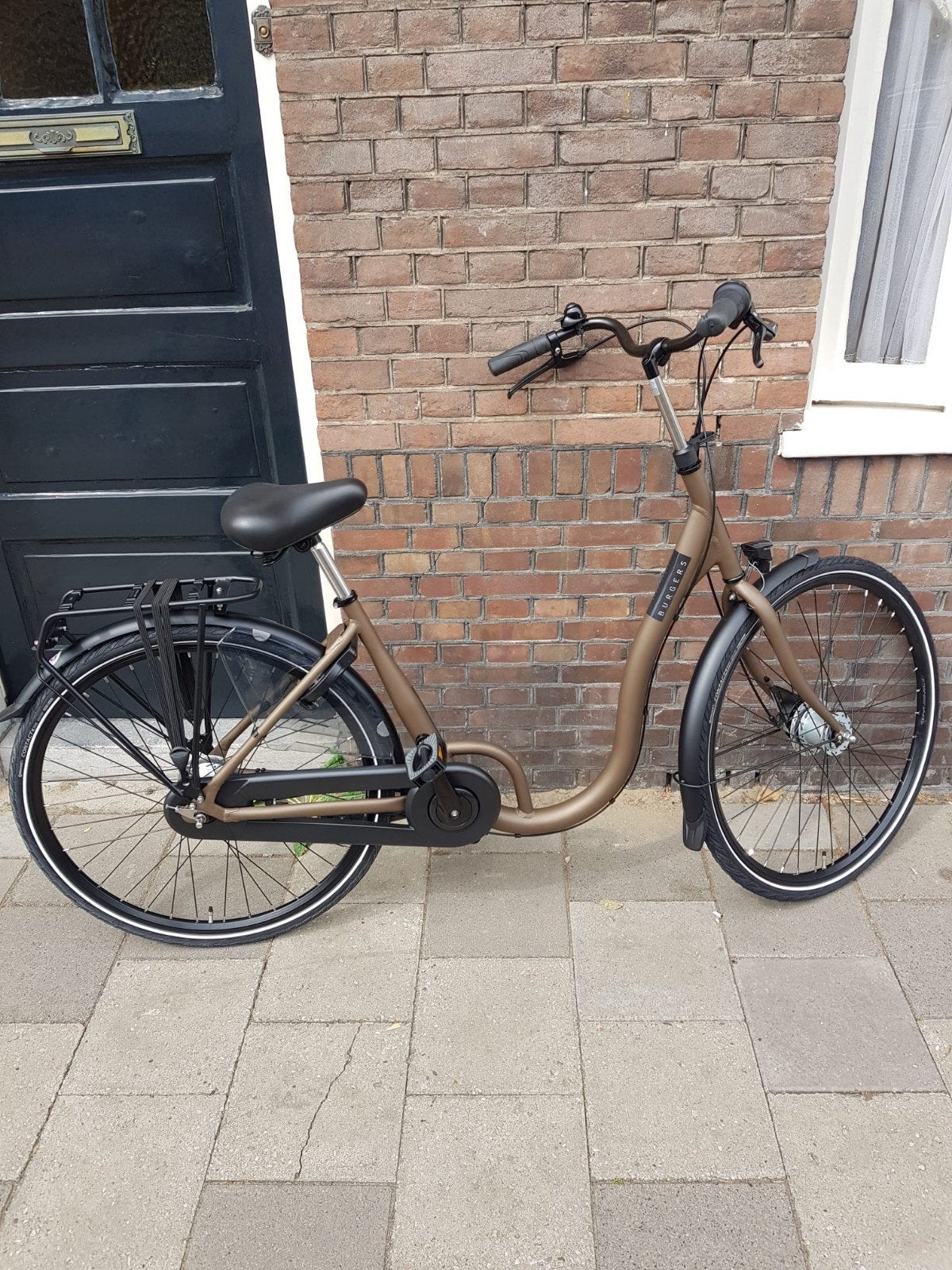 Bijna nieuwe Burgers fiets met lage instap en versnellingen., Ophalen, Zo goed als nieuw, Overige merken, (Extra) lage instap