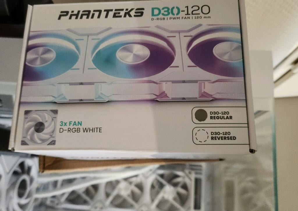 Phanteks D30 120mm, Ophalen of Verzenden, Nieuw, Luchtkoeling