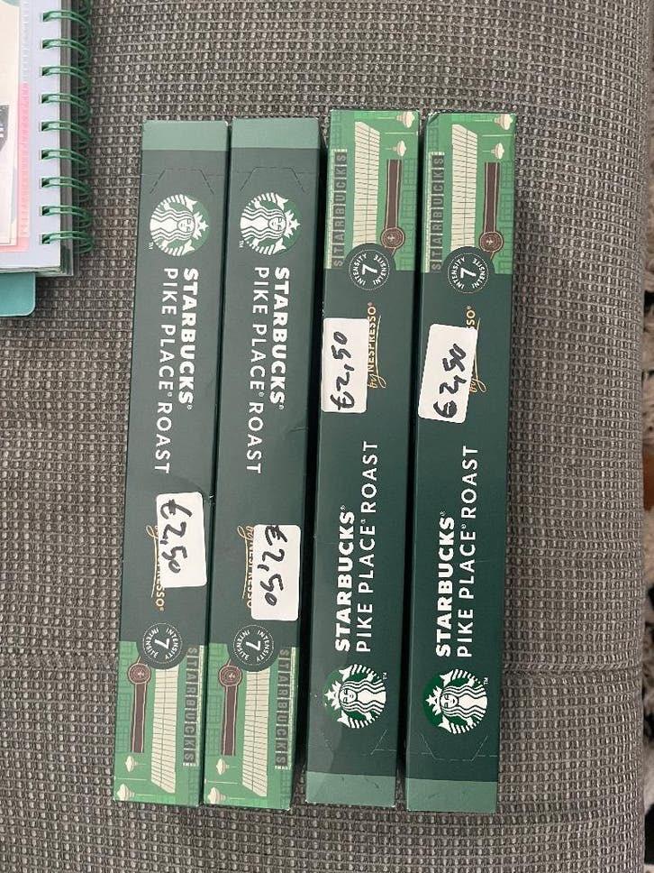 Starbucks koffie cups 4 doosjes, Ophalen of Verzenden