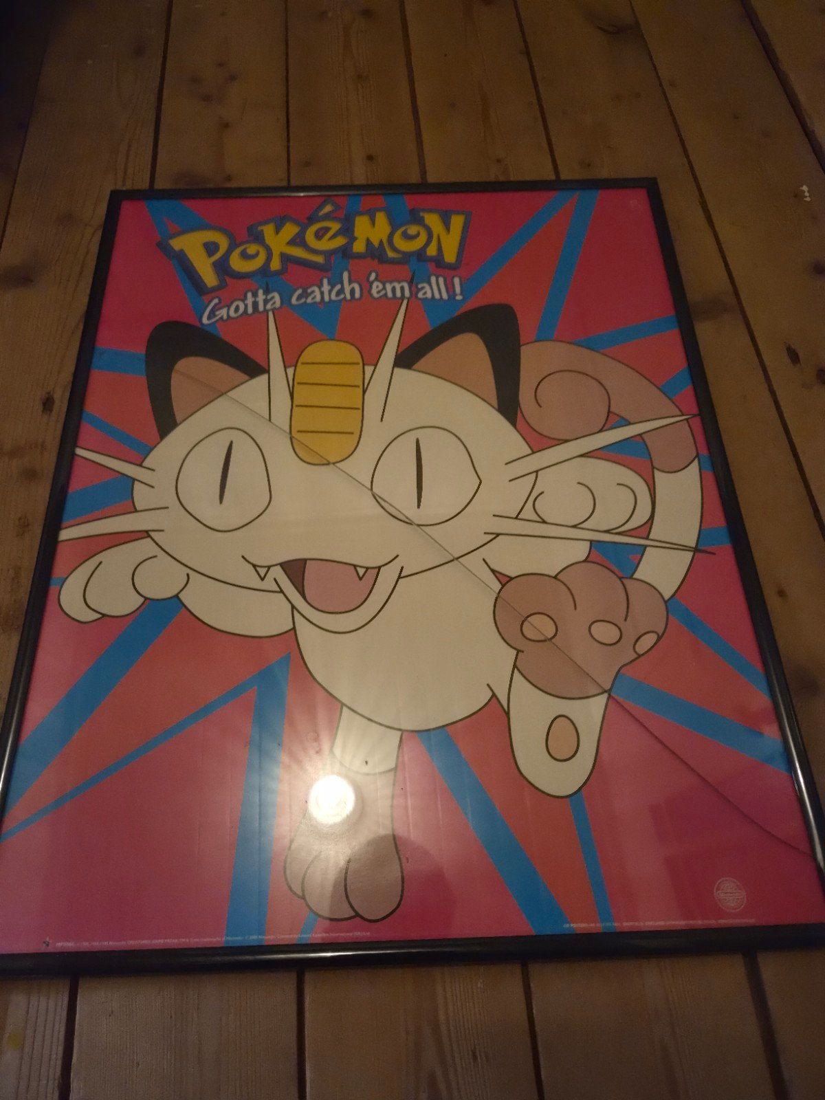Pokémon Meowth Poster - Gotta Catch 'Em All!, Ophalen of Verzenden, Gebruikt, Overige typen