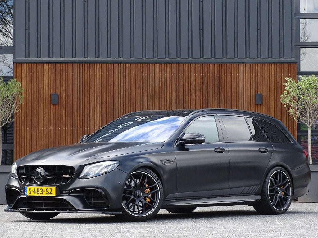 Mercedes-Benz E-Klasse Estate 63s AMG V8 612PK / Edition 1 /, Auto's, Automaat, Gebruikt, Zwart, 129 €/maand