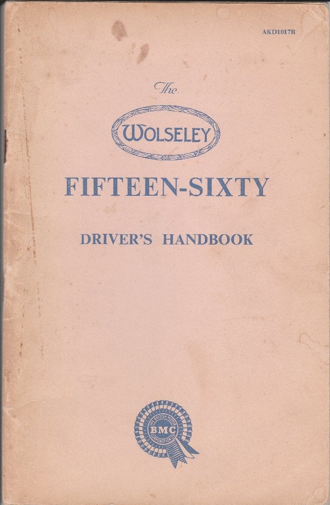 Wolseley Fifteen-Six instructieboek handleiding engelse auto, Auto diversen, Handleidingen en Instructieboekjes, Verzenden