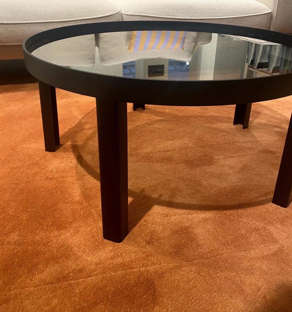 Fest salontafel - Rond, Glas en Metaal (nieuw!), Huis en Inrichting, Rond, Minder dan 50 cm, 50 tot 100 cm, Ophalen of Verzenden