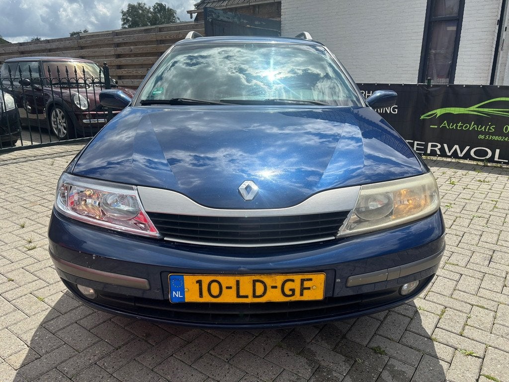 Renault Laguna Grand Tour 1.6-16V Authentique | inruilkoopje, Auto's, Renault, Laguna, Stof, 4 cilinders, Blauw
