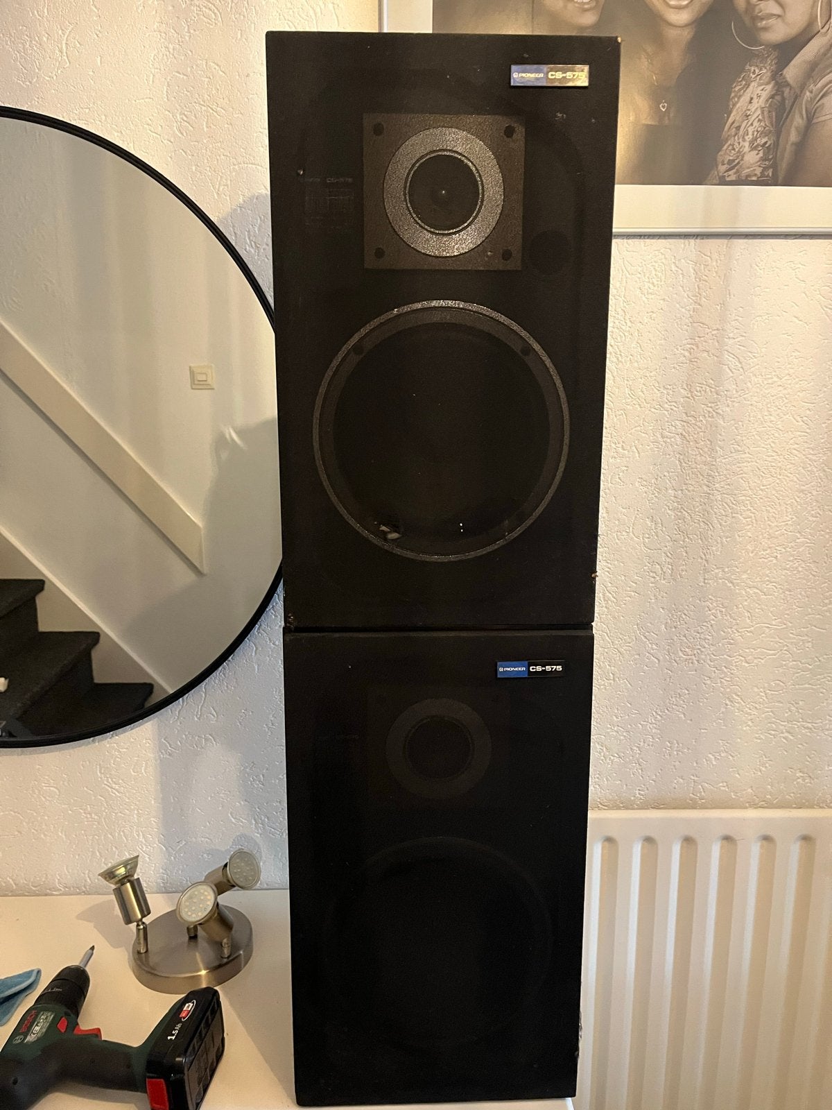 Pioneer CS-575 Stereo Speakers - Vintage Geluid