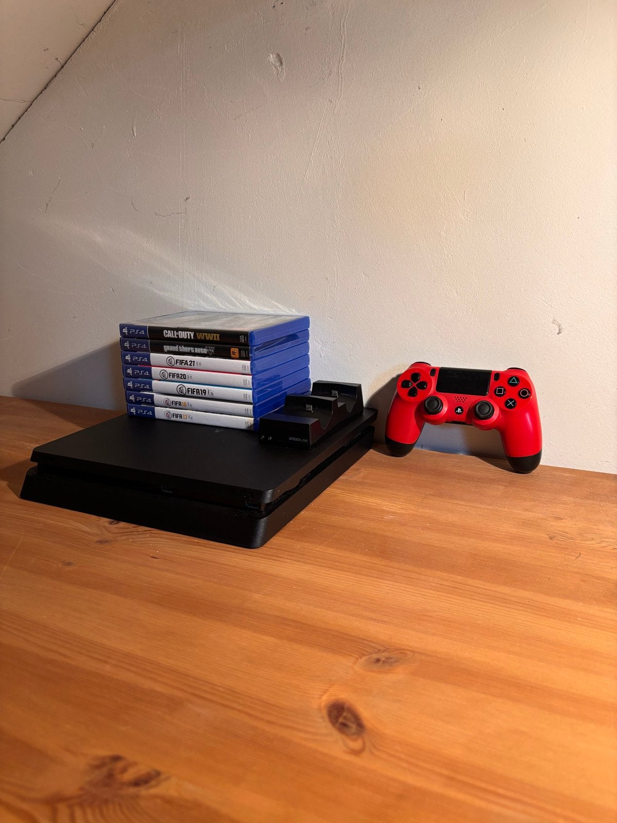PlayStation 4 Slim 500GB | Optioneel LG monitor, Ophalen, Met 1 controller, Slim, 500 GB