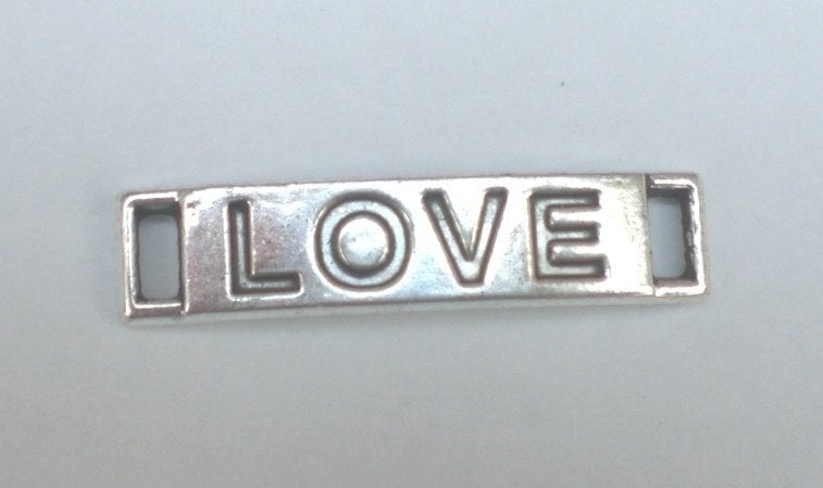 10x Link love 28 x 6.5mm, Info@hobbymagic.nl, Hobbymagic, Nieuw, Zilver