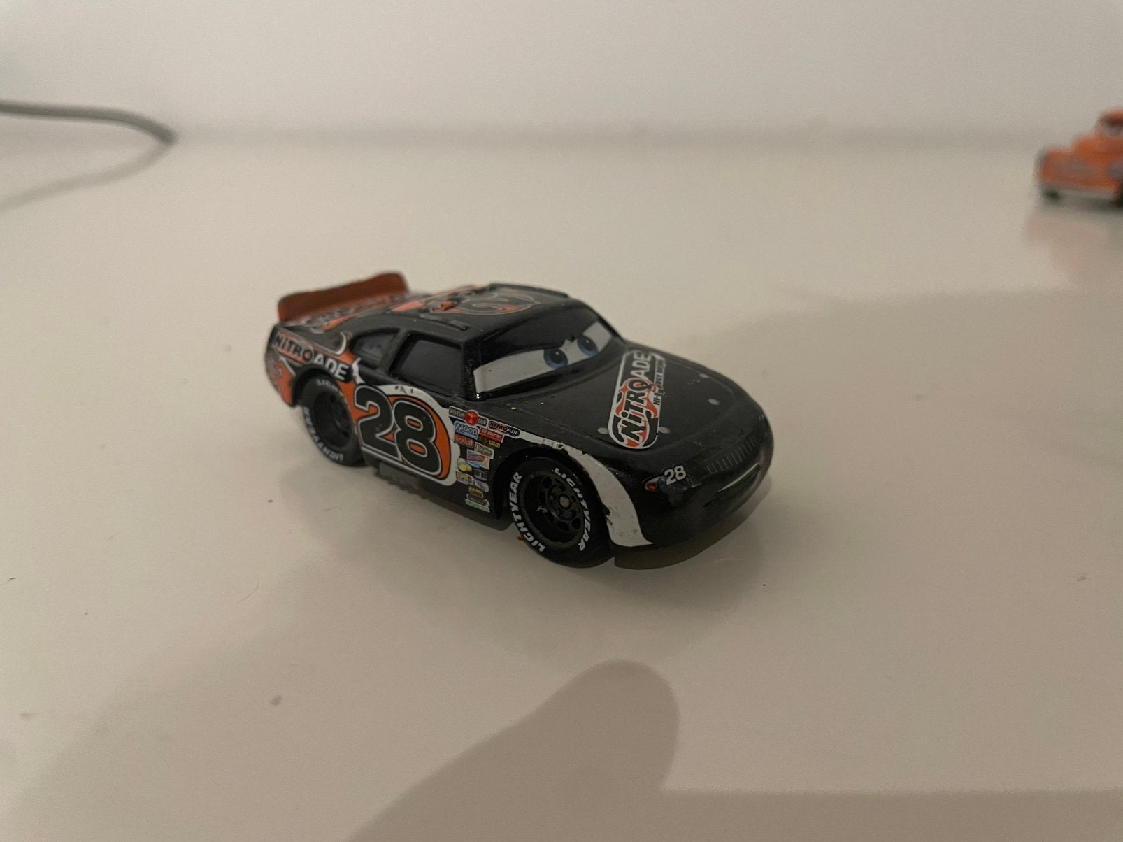 Disney Cars - Nitroade Racer #28, Ophalen of Verzenden, Gebruikt