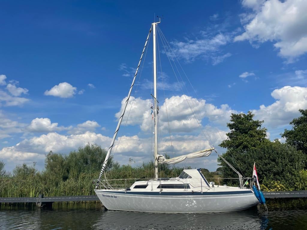 Kajuit zeilboot Tomahawk 25 (incl ligplaats tot april 2027!), Ophalen, Gebruikt, Polyester, Diesel