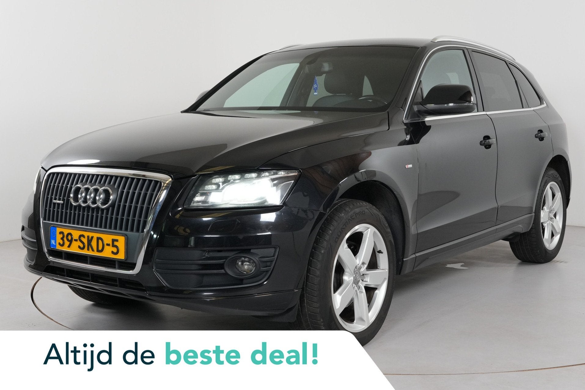 Audi Q5 2.0 TFSI quattro | S-Line | Trekhaak | Stl. verw. |, Auto's, Automaat, Euro 5, Gebruikt, Zwart