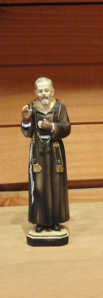 Pater Pio en rozenkrans, Ophalen of Verzenden