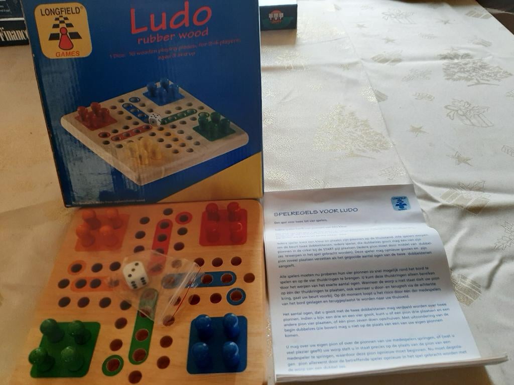 Ludo spel alleen afhalen, Ophalen