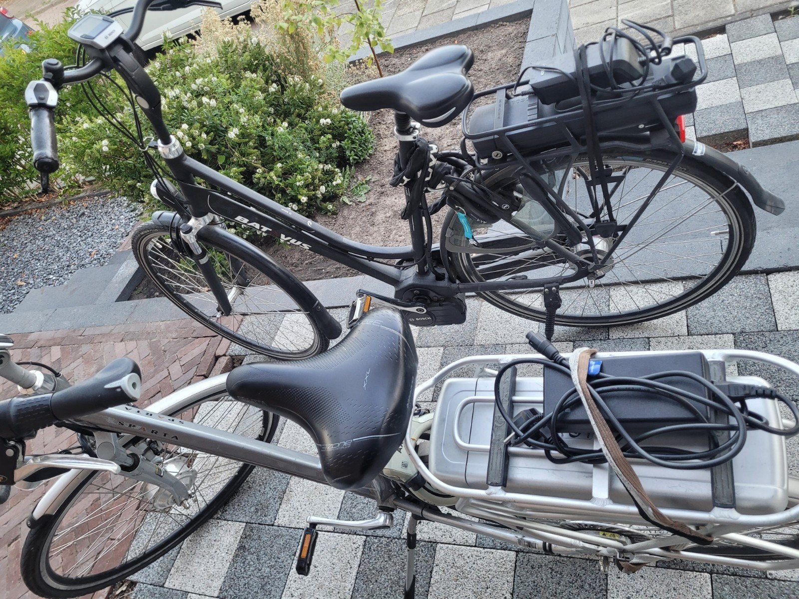 Sparta en Batavus elektrische fietsen met Bosch motor, 51 tot 55 cm, Ophalen of Verzenden, Gebruikt, Batavus