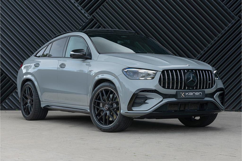 Mercedes-Benz GLE Coupé AMG 53 4MATIC+ Distronic+ IHC+ Mass, Auto's, Automaat, Gebruikt, Zwart, Bedrijf