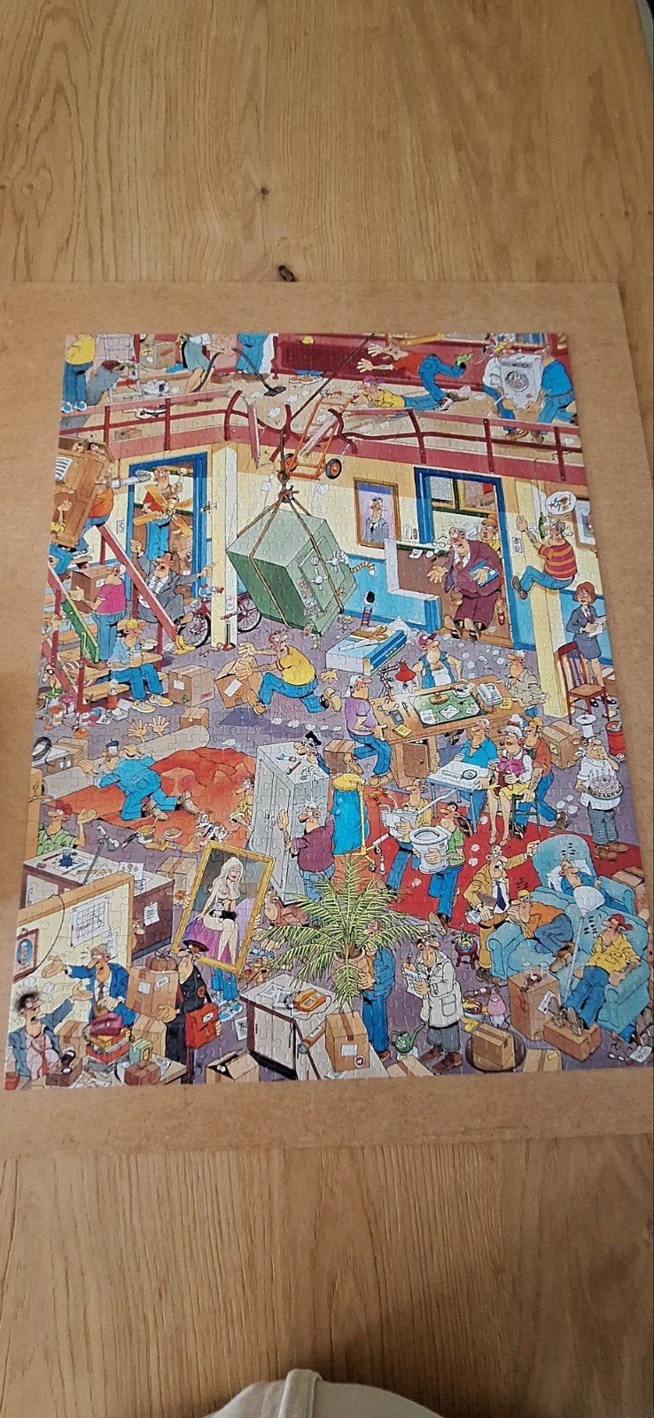van Haasteren puzzel, Ophalen, 500 t/m 1500 stukjes, Zo goed als nieuw, Legpuzzel