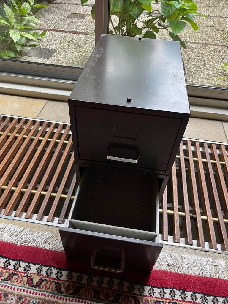 Kaartenbak van metaal, Ophalen, Minder dan 50 cm, Gebruikt, Minder dan 100 cm