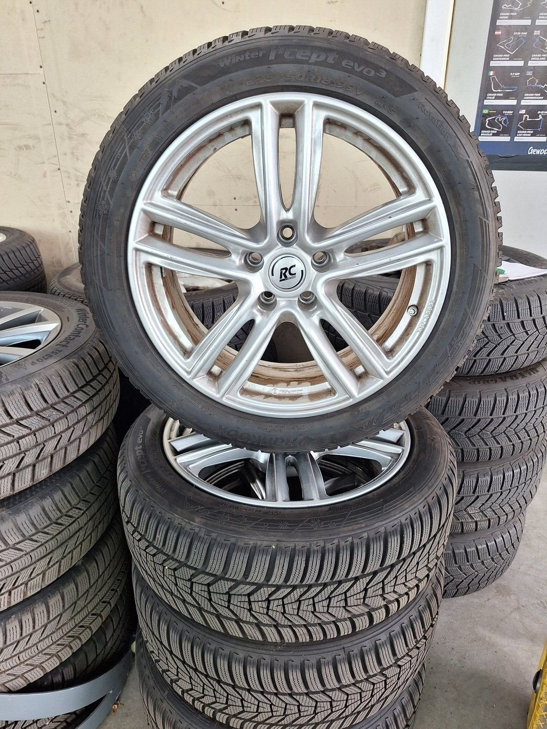 Bmw X1 Winterset 18 Inch, Ophalen, 18 inch, Gebruikt, -