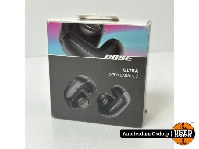 Bose Ultra Open Earbuds zwart | Nieuw in Seal