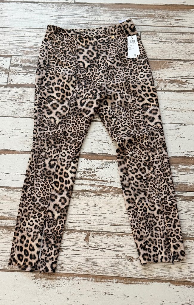 Marc Cain panter print broek, Kleding | Dames, Ophalen of Verzenden, Zo goed als nieuw, Bruin, Lang