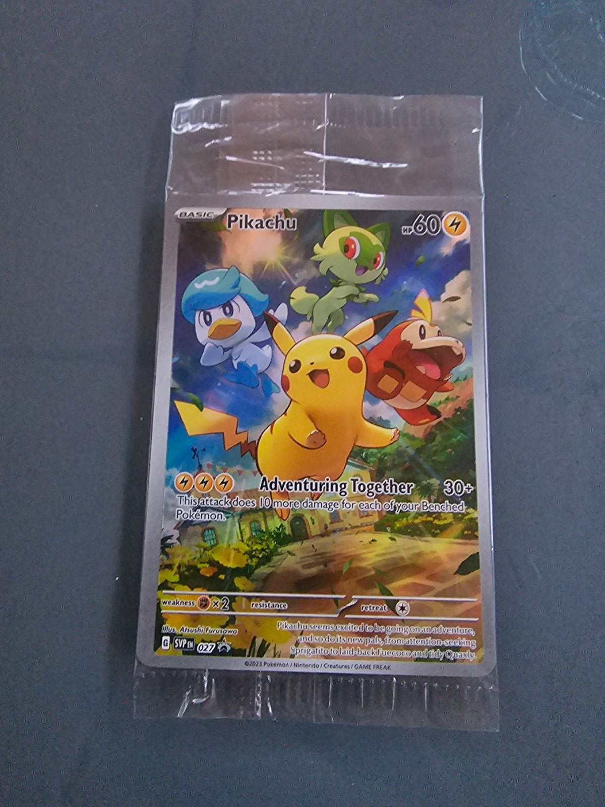 Pikachu 027 Pokemon, Hobby en Vrije tijd, Verzamelkaartspellen | Pokémon, Ophalen of Verzenden