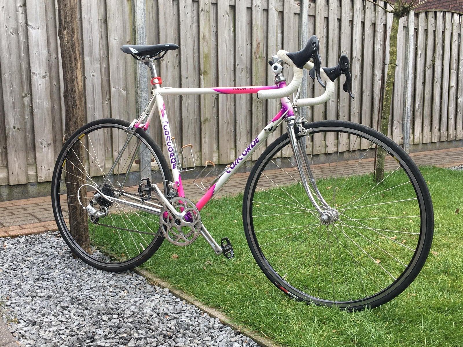 Concorde mistral racefiets, 28 inch, Staal, Velgrem, Zo goed als nieuw