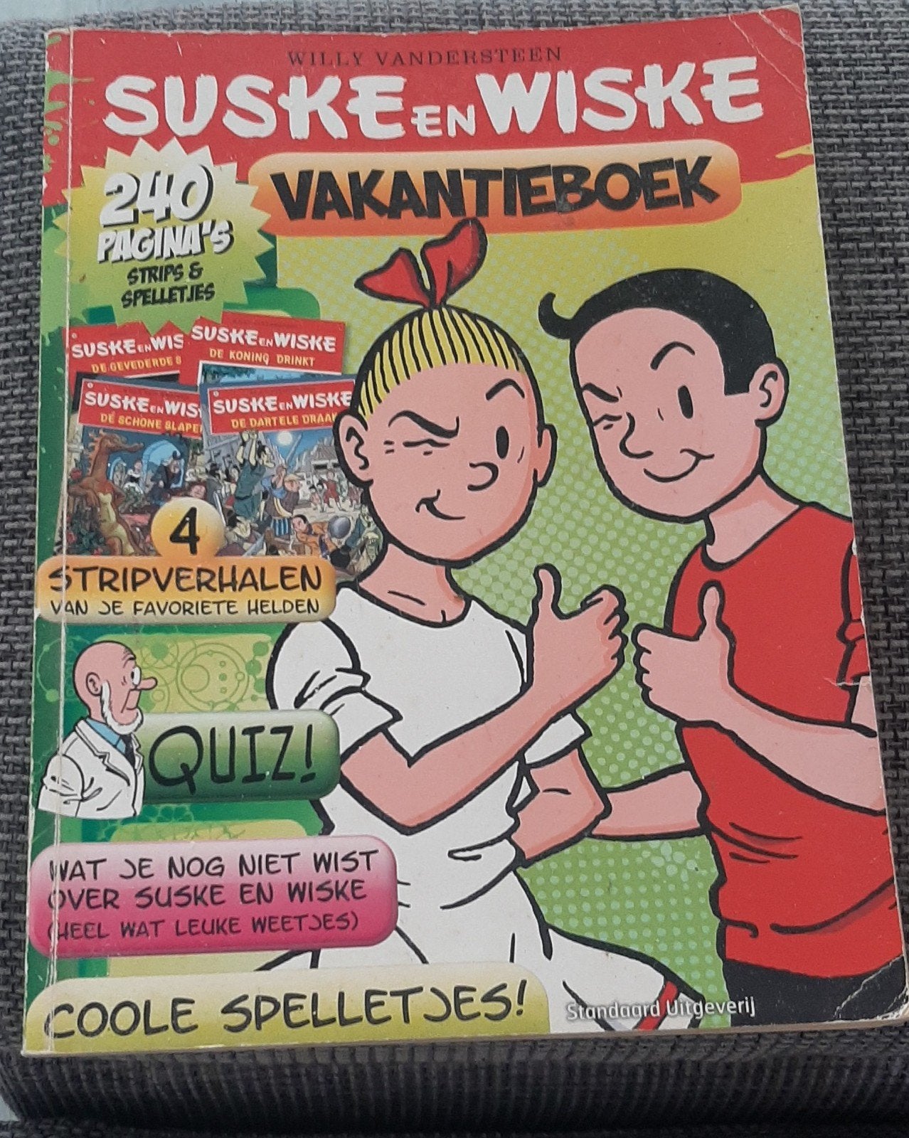 Suske en Wiske Vakantieboek - 4 stripverhalen, Ophalen of Verzenden