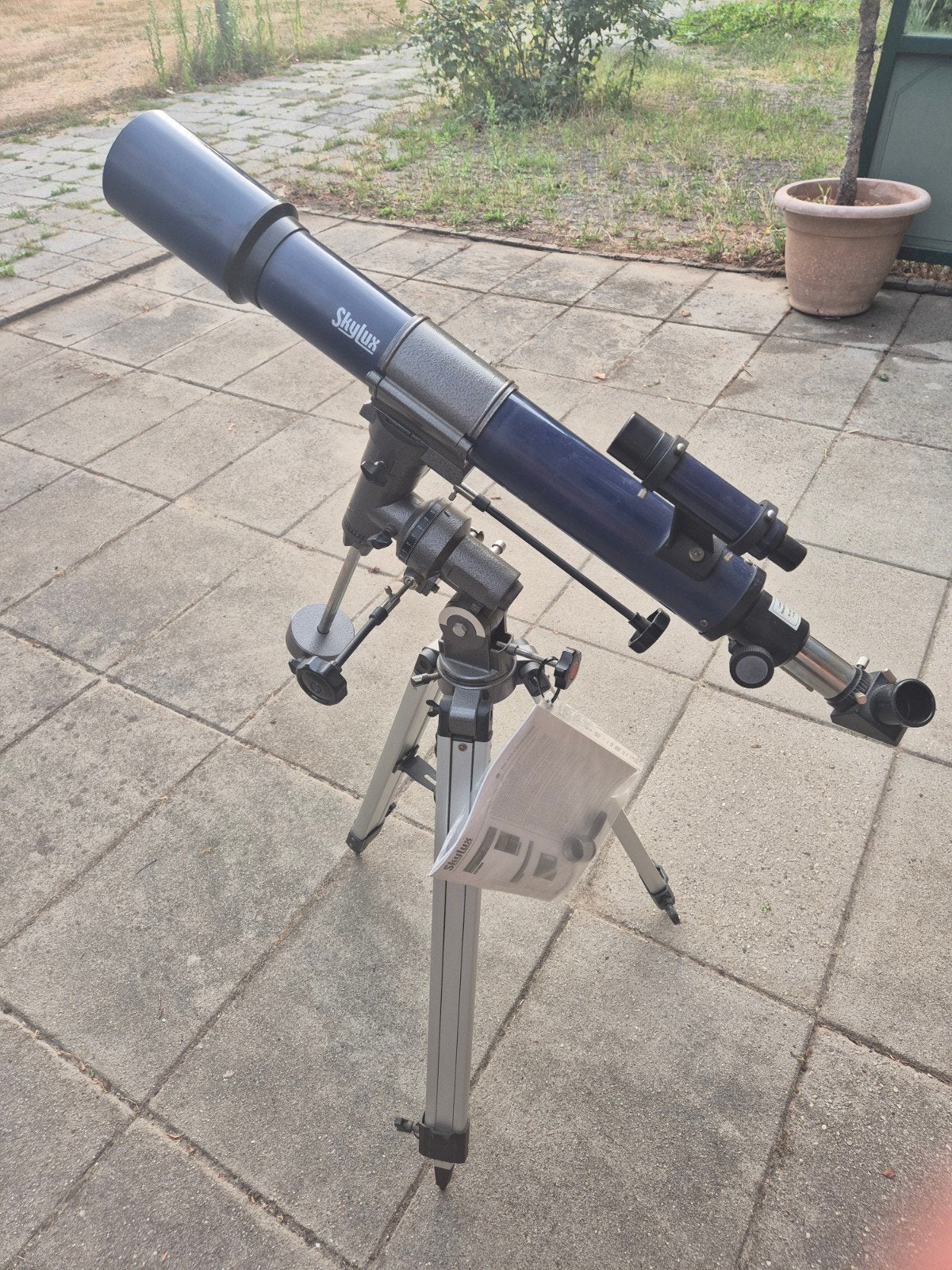 Skylux Sterrenkijker op Statief - Complete Set, Ophalen, Lenzentelescoop (refractor), Met statief, Zo goed als nieuw