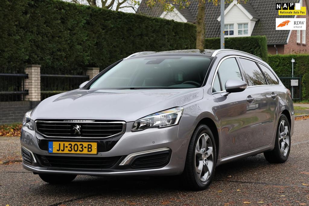 Peugeot 508 SW 1.6 e-THP Blue Lease Executive | PANOI | NAVI, Auto's, Peugeot, Bedrijf, Te koop, ABS, Airbags, Airconditioning