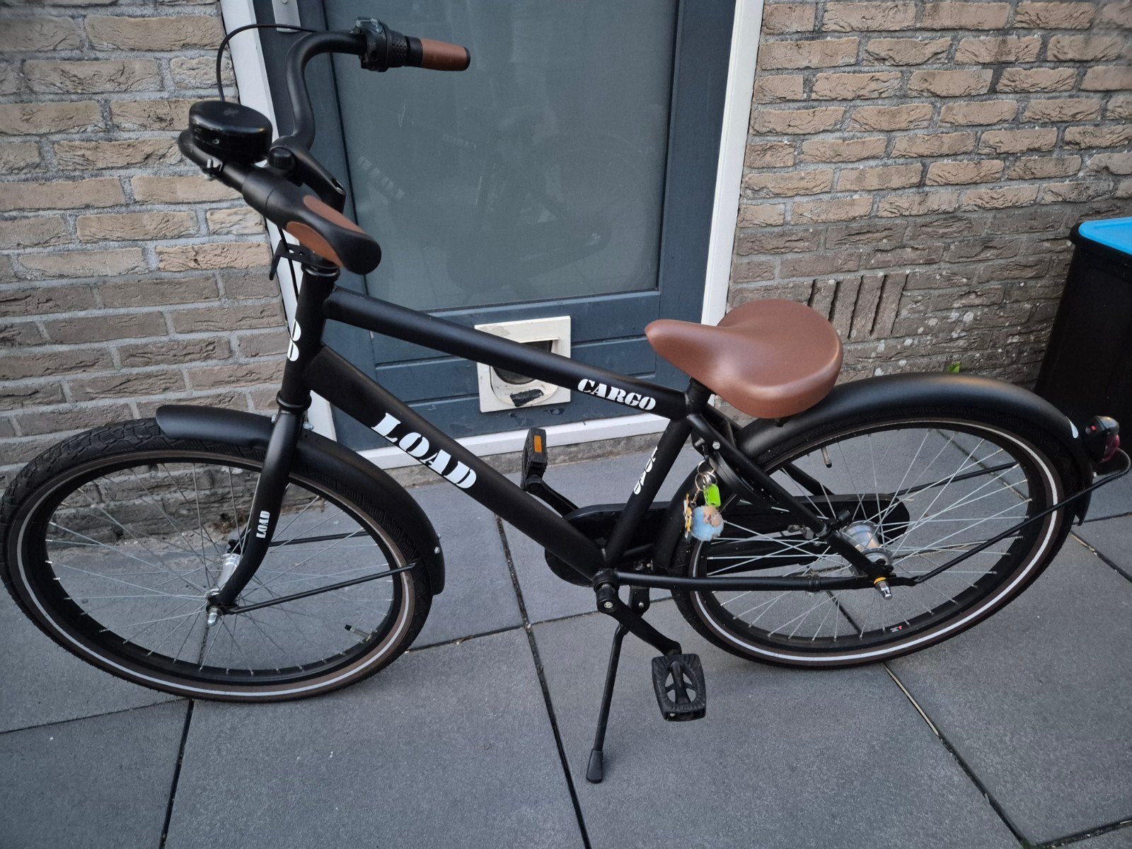 Stoere jongensfiets 24 inch, Fietsen en Brommers, Fietsen | Kinderfietsjes, Ophalen, Gebruikt, Terugtraprem, 20 inch of meer