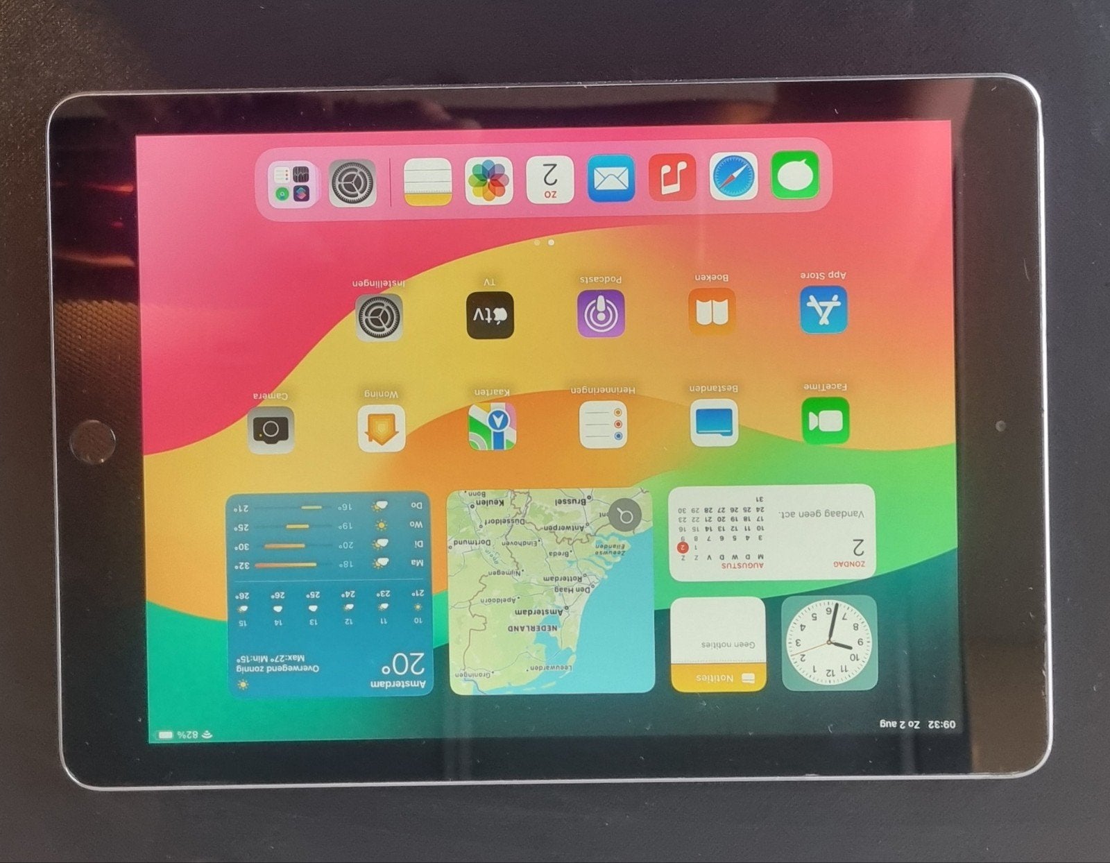 Apple iPad uit 2018 32GB nieuwe accu, 32 GB, Apple iPad, Zo goed als nieuw, Wi-Fi