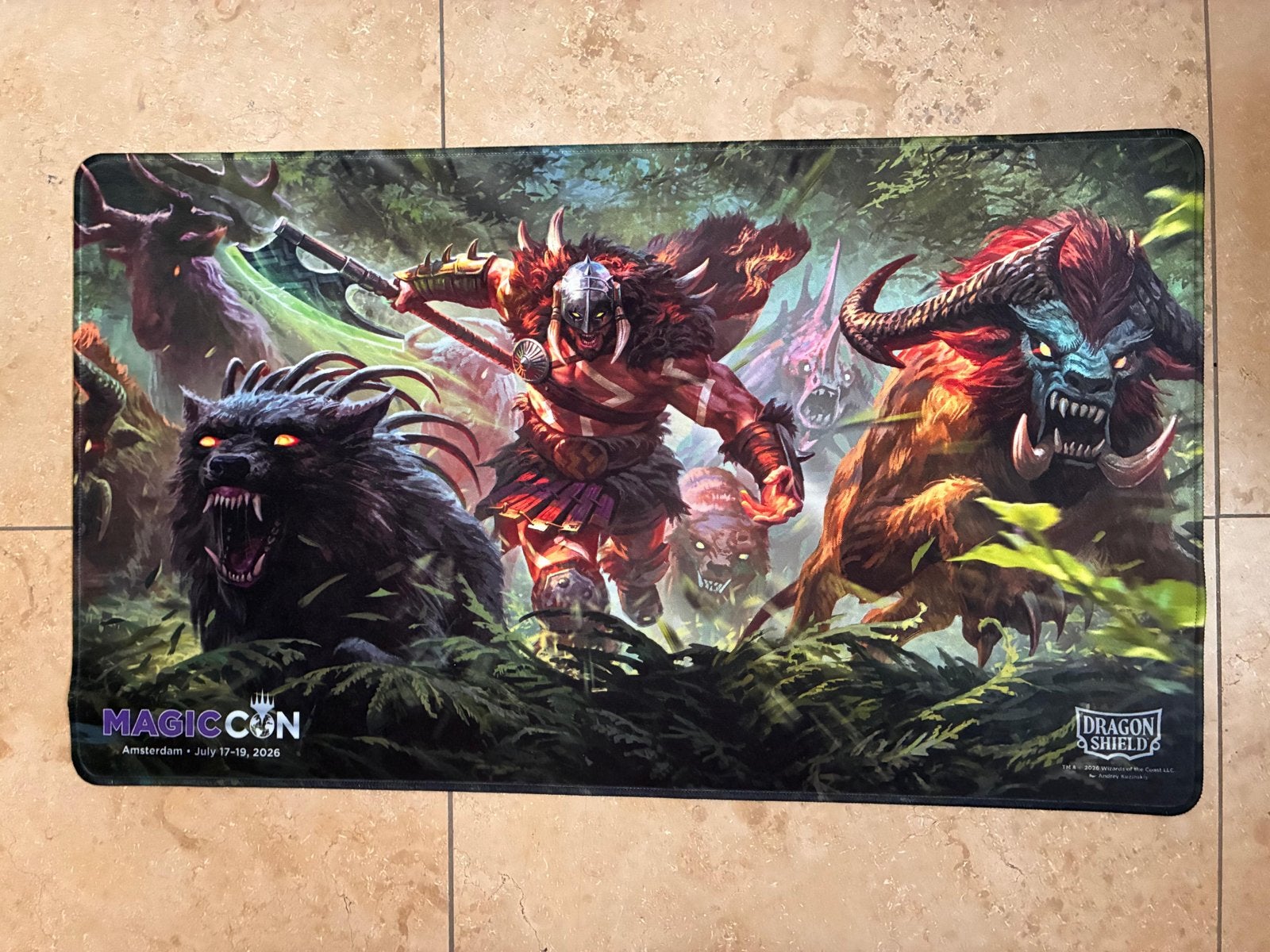 MagicCon Amsterdam 2026 Dragon Shield Playmat, Verzenden, Nieuw, Overige typen