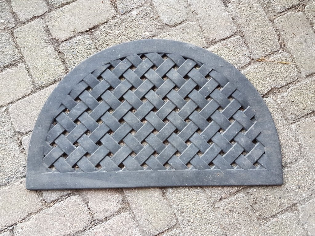 Rubberen mat, Tuin en Terras, Ophalen of Verzenden, Gebruikt, Rubber