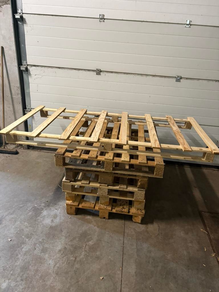 Pallets gratis ophalen, Ophalen, Zo goed als nieuw, Pallet, Minder dan 200 cm