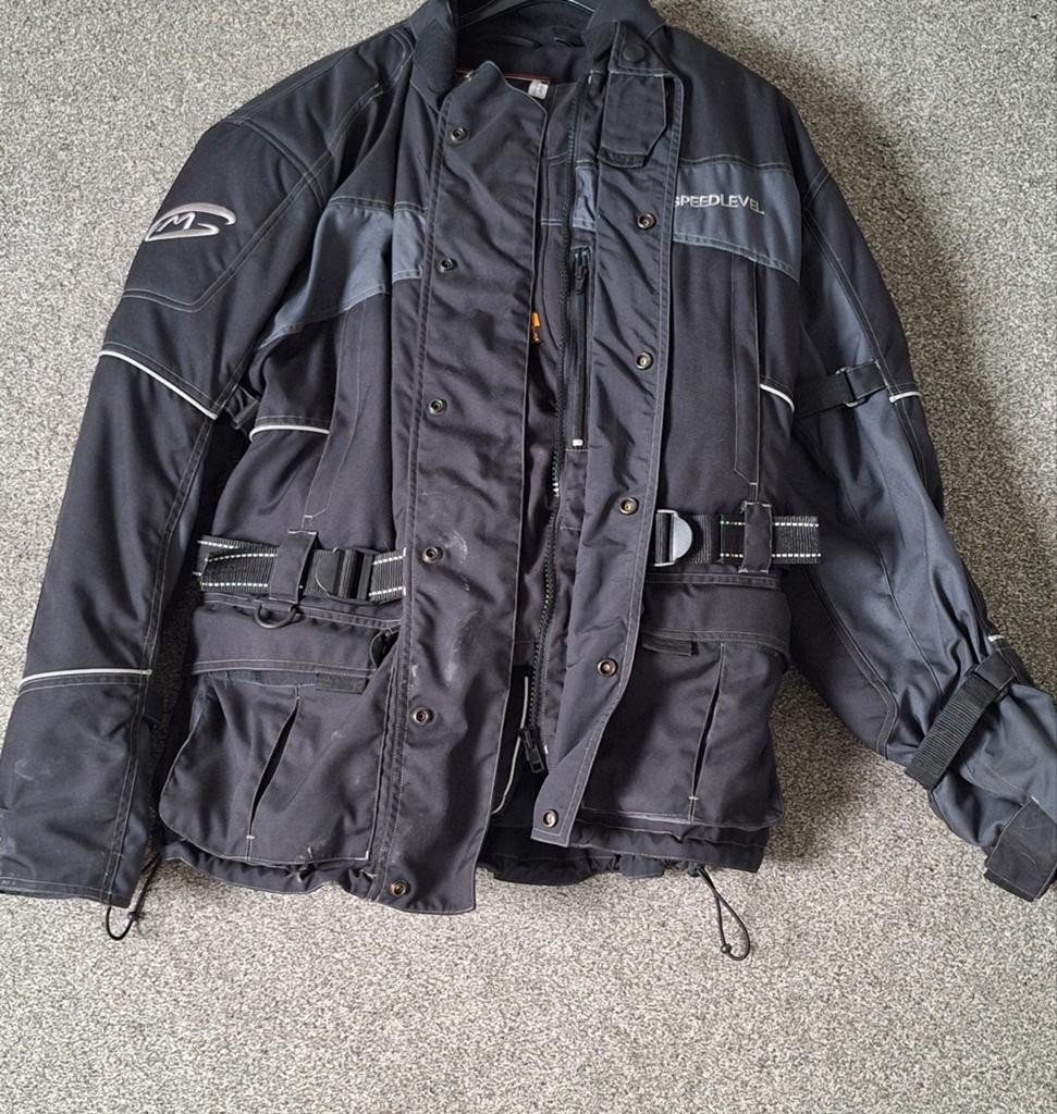 Motorpak SPEEDLEVEL TCM Cordura, zeer netjes, Motoren, Kleding | Motorkleding, Ophalen of Verzenden, Tweedehands, Combipak