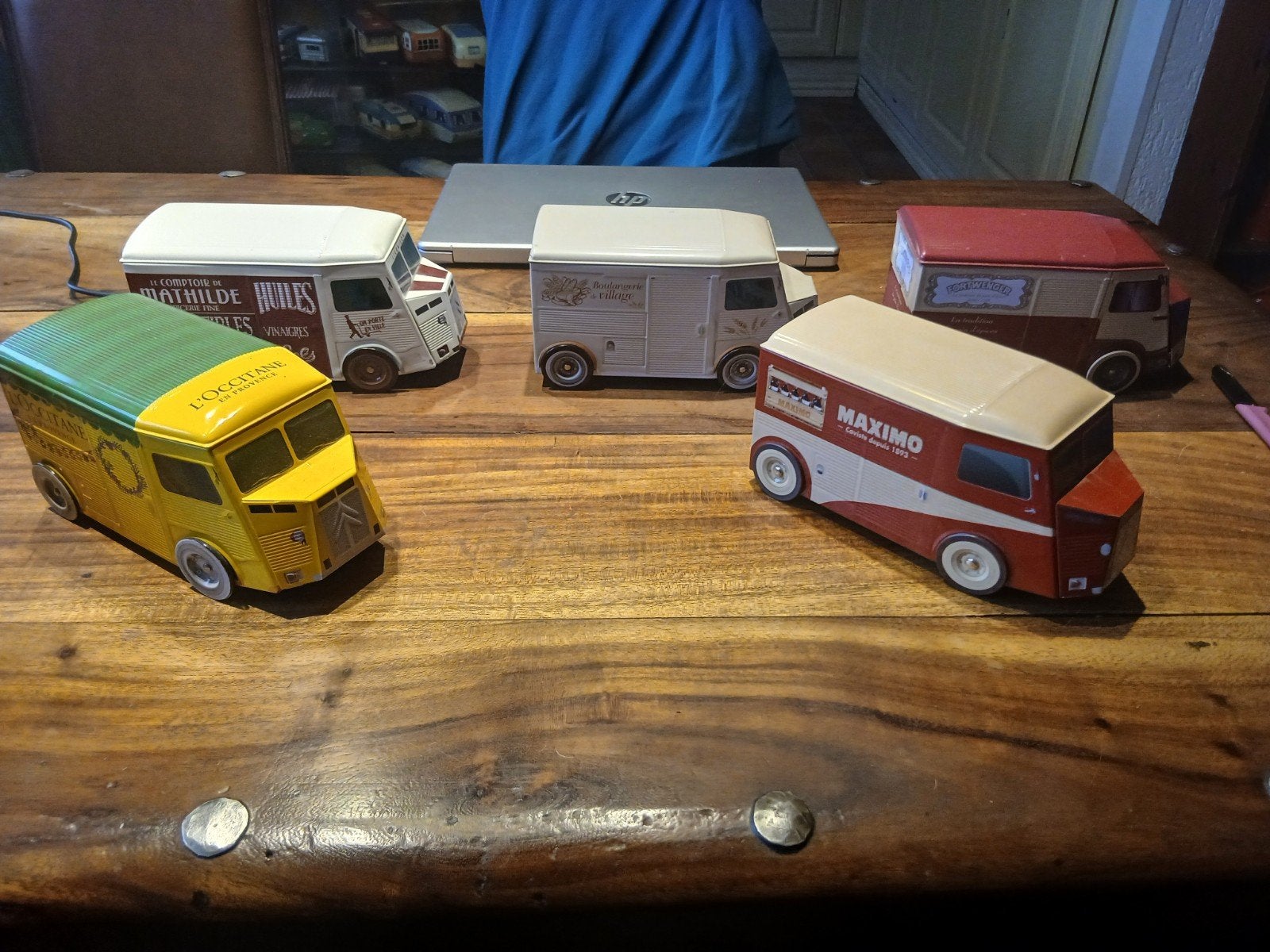 5x Blikken Citroën HY Bestelbusjes - Vintage Look, Ophalen, Auto