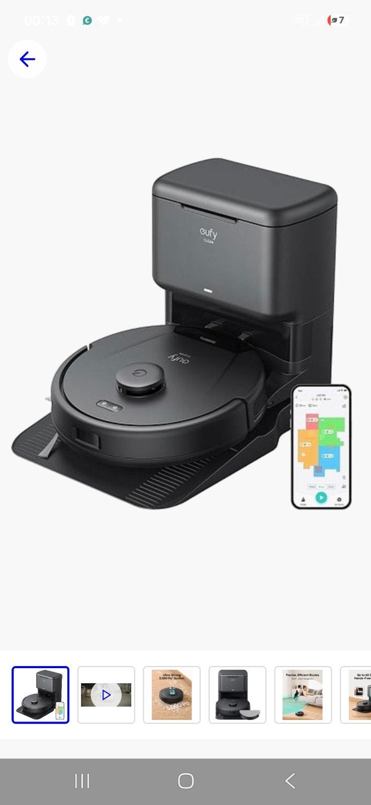 2 x Eufy Clean L60 Hybrid SES robotstofzuiger, Witgoed en Apparatuur, Stofzuigers, Overige merken, Nieuw, Ophalen of Verzenden