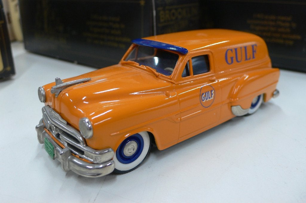 pontiac sedan delivery 1953 GULF OIL- brooklin models  #31, Verzenden, Nieuw, Auto, Overige merken