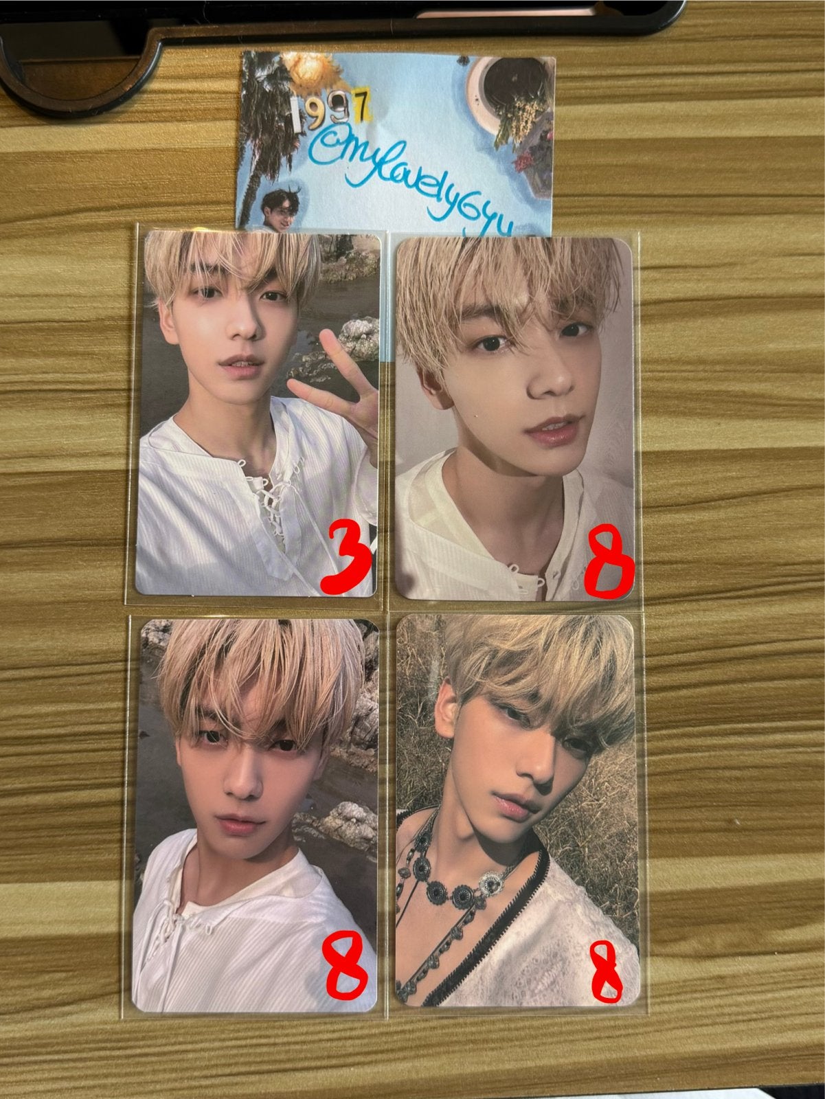 Tomorrow X Together Soobin photocards, Ophalen of Verzenden, Zo goed als nieuw, Meerdere plaatjes