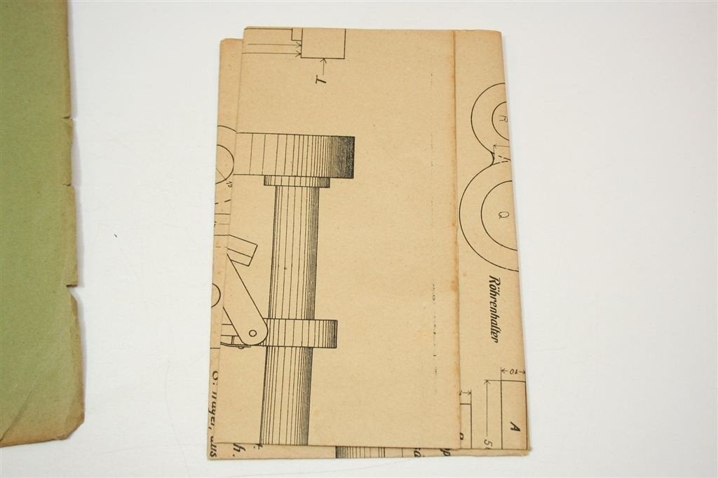 Antieke Duitse Handleiding 1920 Zelf Microscoop Bouwen, Antiek en Kunst, Ophalen of Verzenden