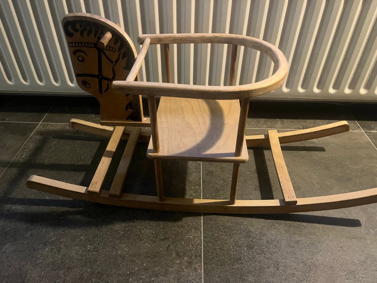 Houten schommelpaardje met zitje, Ophalen, Gebruikt, Overige typen