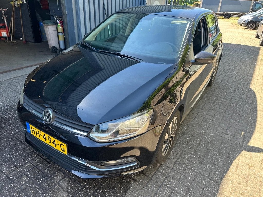 Volkswagen Polo 1.4 TDI 66KW lagers kapot, Auto's, Volkswagen, Zwart, 580 kg, Zwart, Origineel Nederlands