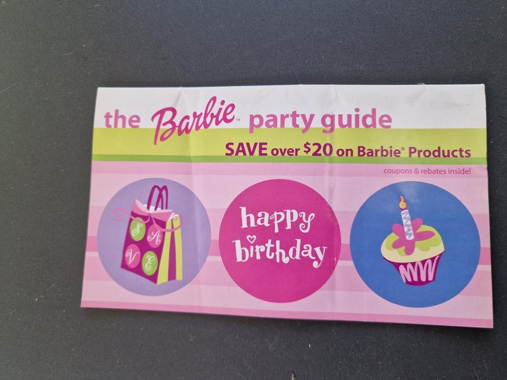 Barbie Party Gidsje jaren 70/80, Ophalen of Verzenden, Zo goed als nieuw