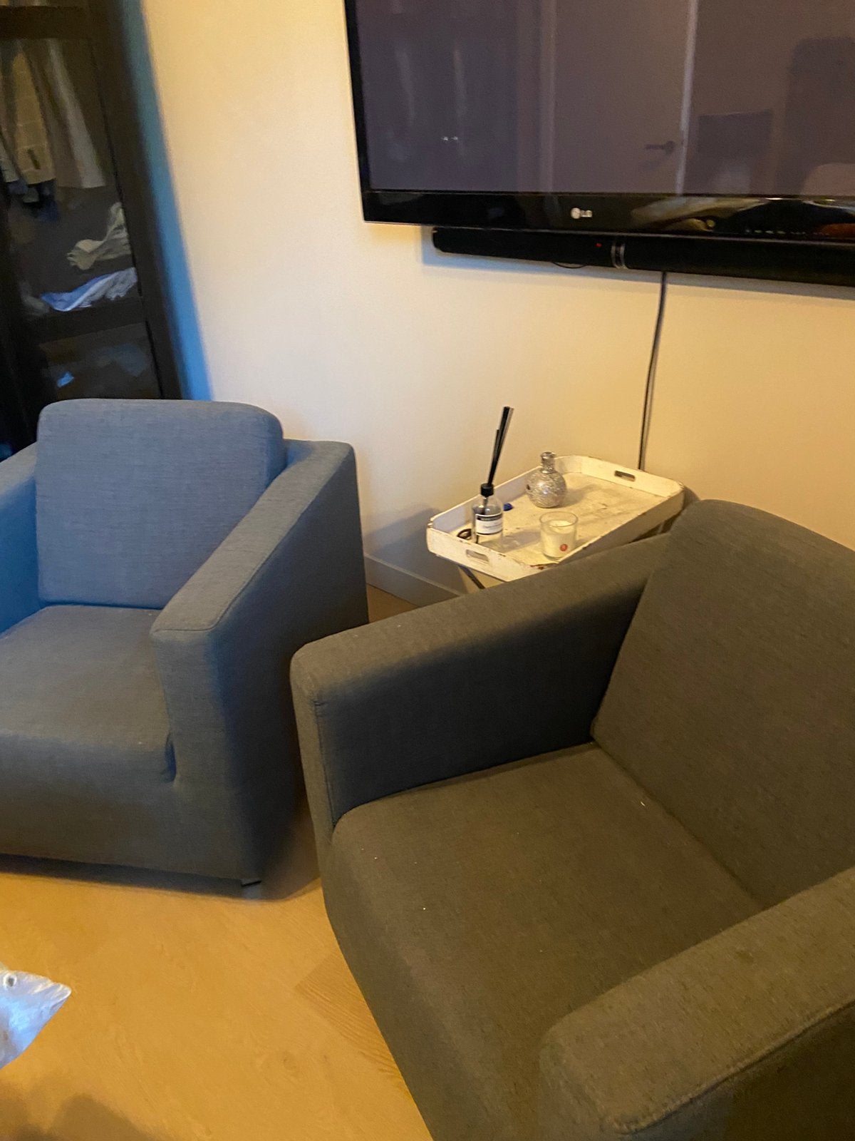 2x sofa’s, Ophalen, Gebruikt