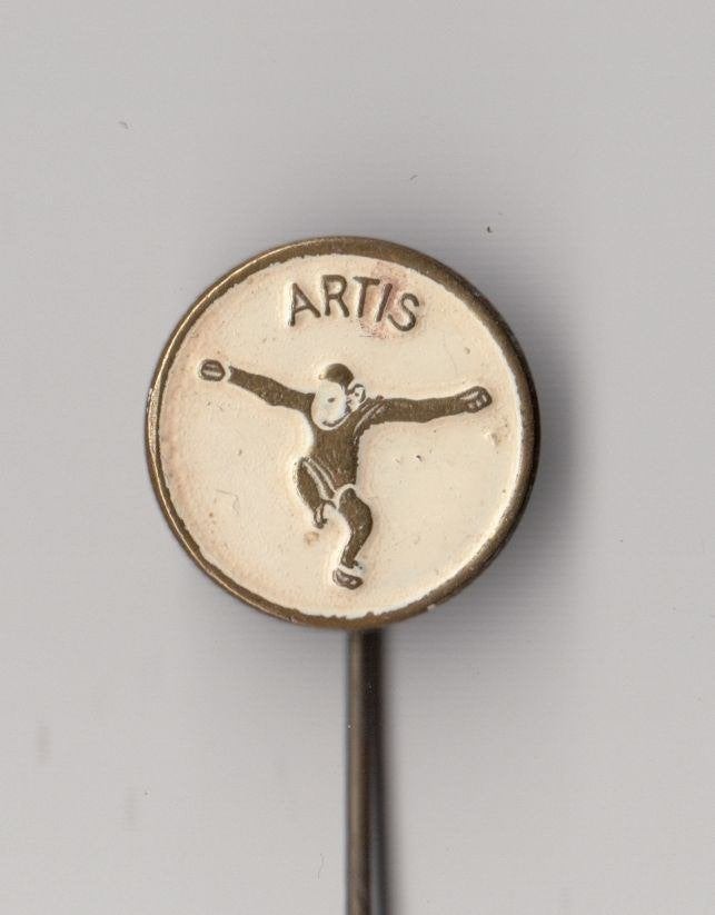 Artis Amsterdam Aap speldje, Gebruikt, Niet vindbaar, Niet vindbaar, Speldje of Pin