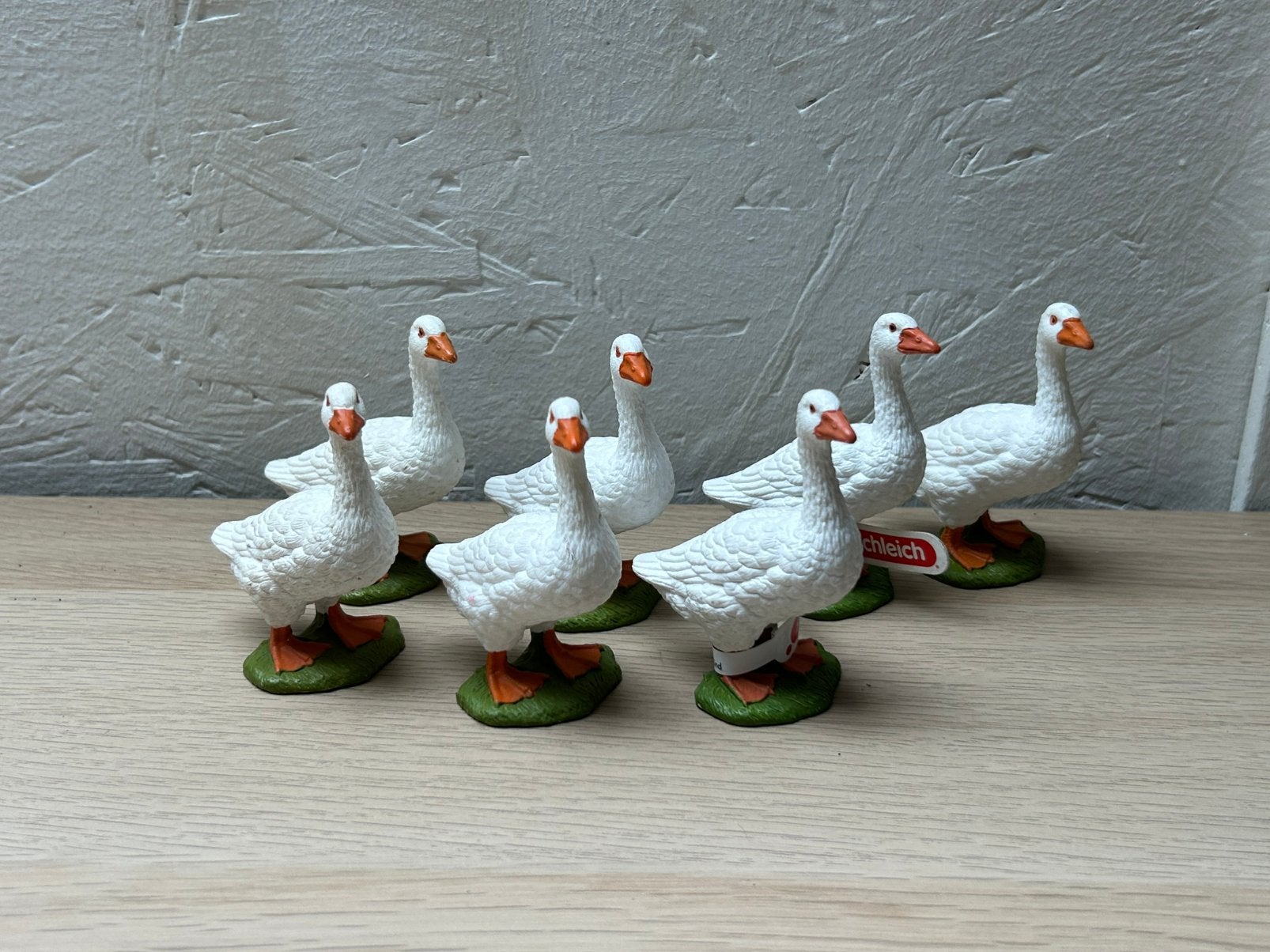 Schleich ganzen, Ophalen of Verzenden, Zo goed als nieuw, Paard, Beeldje of Figuurtje